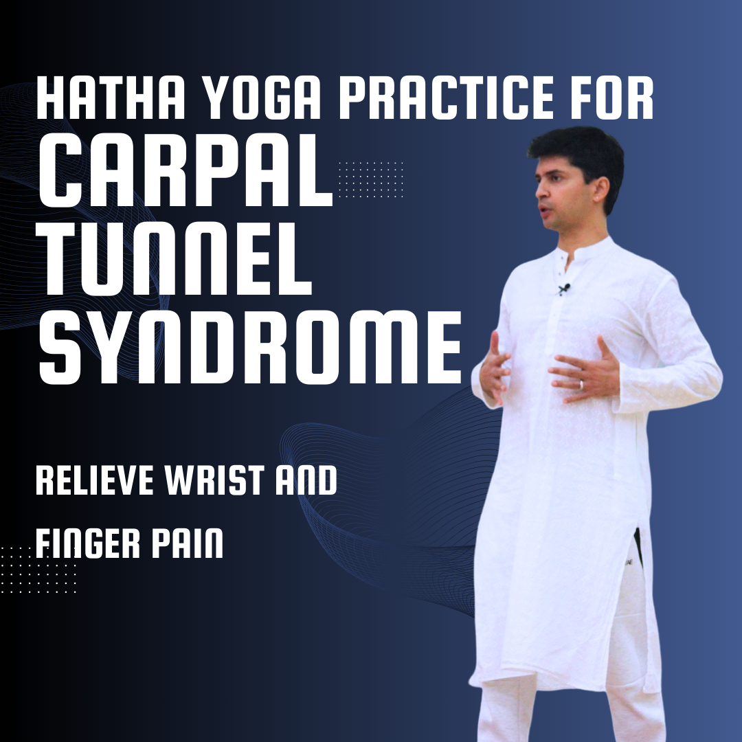 Hatha Yoga For Carpel Tunnel Instagram Post